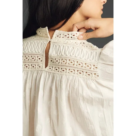 Anthropologie Forever That Girl Babydoll Blouse - New XS